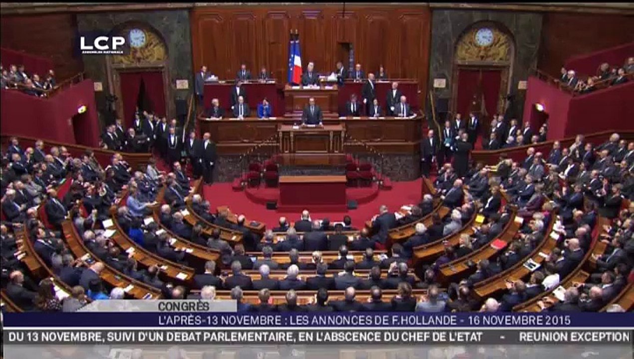 Discours de François Hollande devant le Congrès