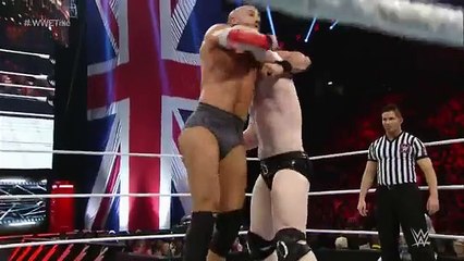 Cesaro vs Sheamus WWE World Heavyweight Championship Tournament Match Raw November 9 2015