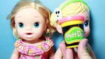 BABY ALIVE Doll PLAY-DOH Halloween Costume Glow In the Dark Watermelon Food Playdough Plastilina