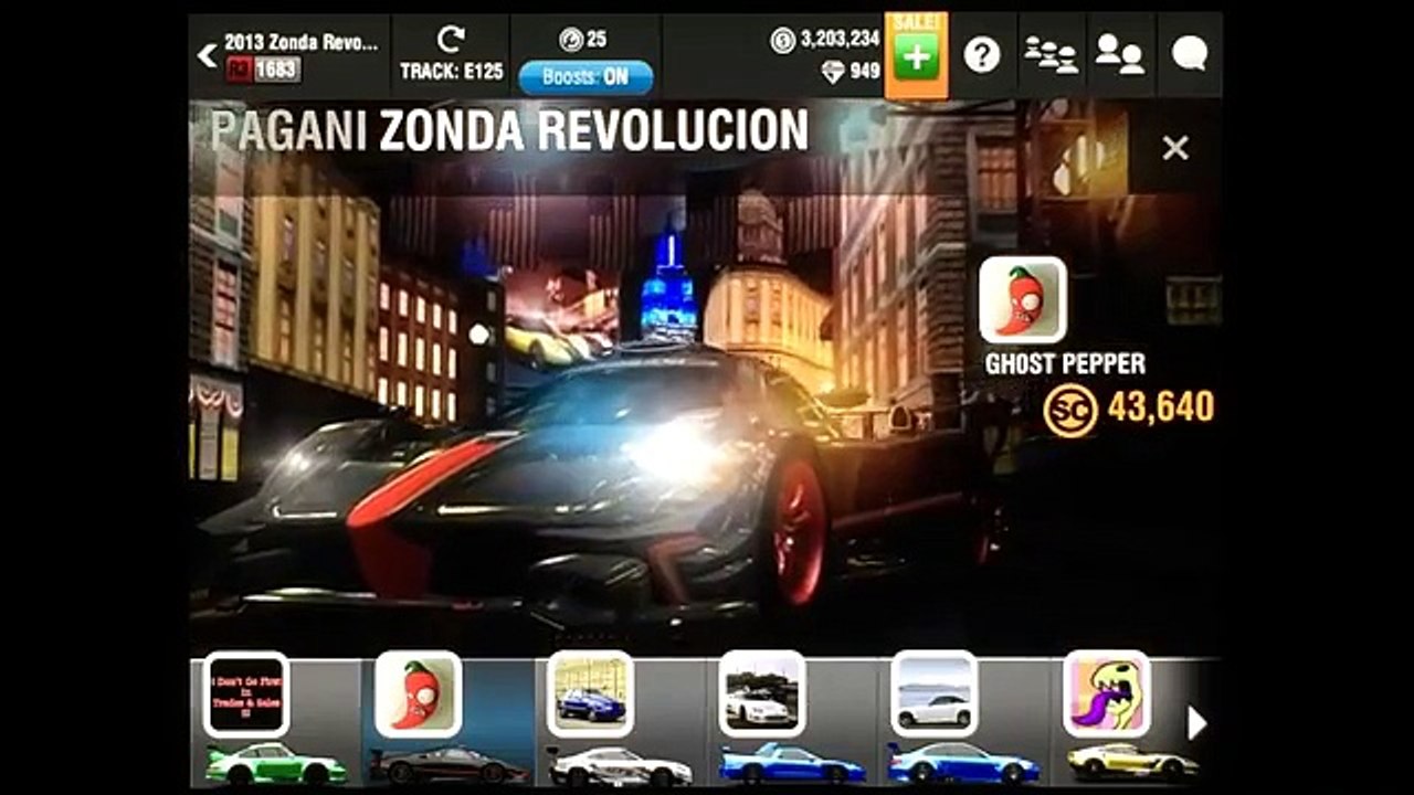 Racing Rivals Pagani Zonda Revolucion Perfect Launch Tutorial
