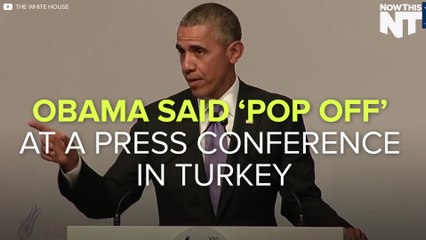 Obama Has A Message For People Who Want To "Pop Off" About ISIS