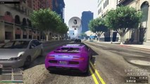 PS4　GTA5　オンライン実況　part14　鬼畜レース　SHAQドライビングテクニック養成所5　(Funny Moments EPIC RACE)