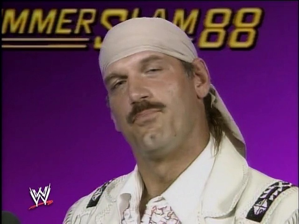 WWF SummerSlam 1988 - Jesse Ventura Interview