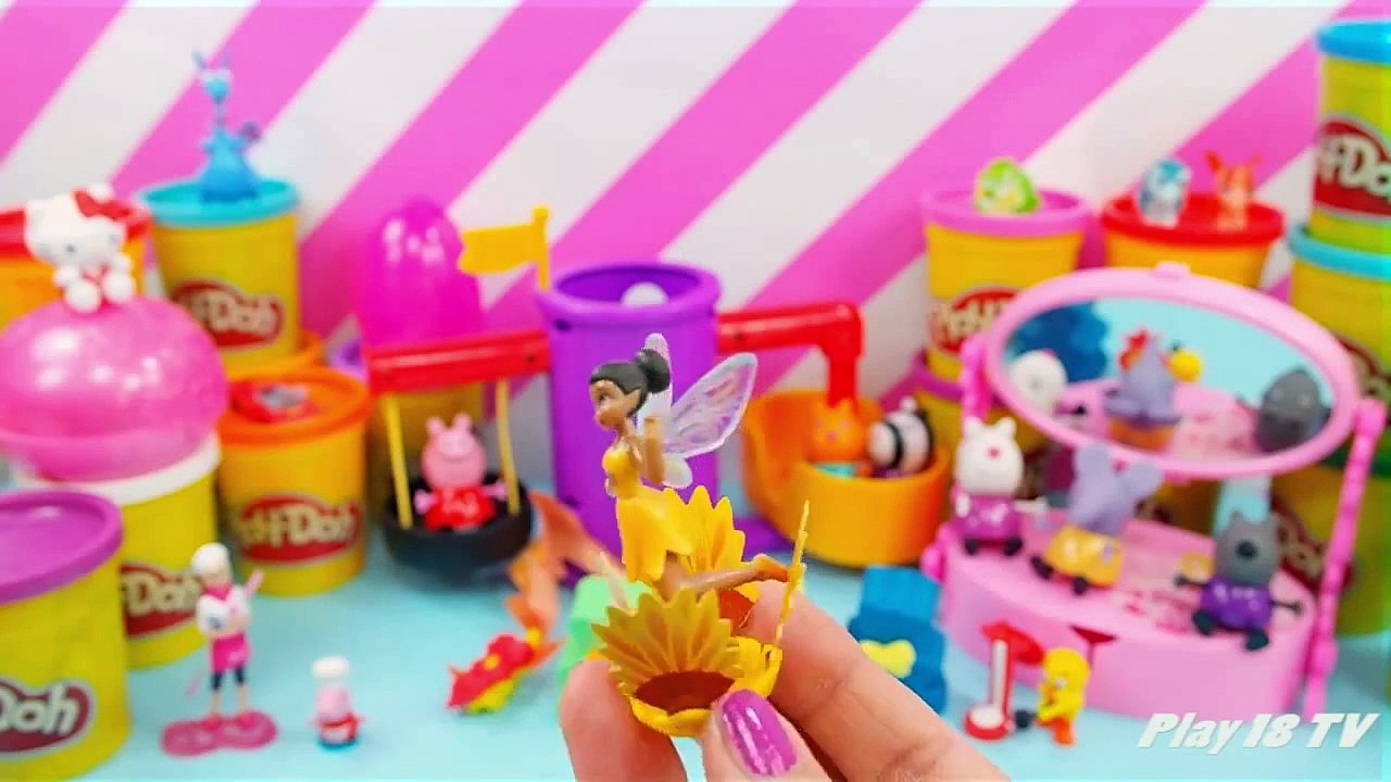 FROZEN SURPRISE EGGS 3D - Conveyor with toy cartoon characters. 8 Kinder Surprise in 3D!