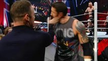 Wayne Rooney Appears On WWE RAW & Slaps Wade Barrett !! CRAZY SCENES!!