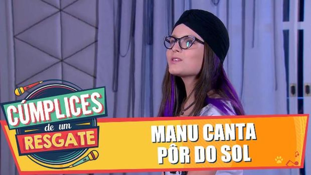 Manu canta Pôr Do Sol