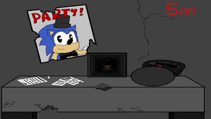 Five Nights at Sonics 4 Night 6 Completed | NIGHTMARE GOLDEN SONIC