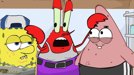 SPONGEBOBBY SWEATPANTS [GHETTO SPONGEBOB]