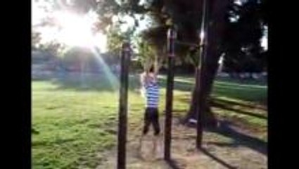 11 Year Old Girl Does 16 Chin Ups