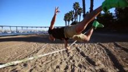 Slacklining - Balance Beam Meets Trampoline!