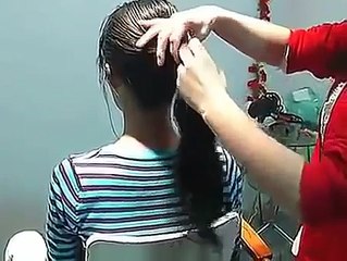 hairxx #004 long hair girl to very short haircut makeover ==