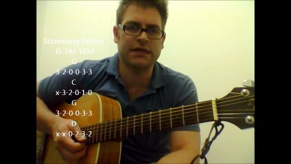 How to play "Brown Eyed Girl" by Van Morrison on acoustic guitar