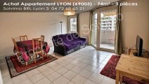 A vendre - appartement - LYON (69003) - 3 pièces - 74m²
