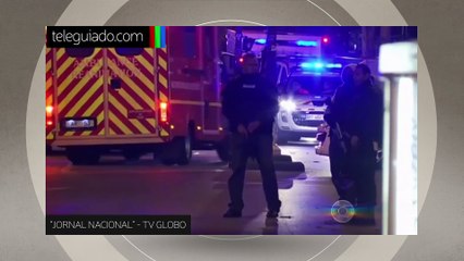 Cobertura do JN sobre os atentados terroristas em Paris