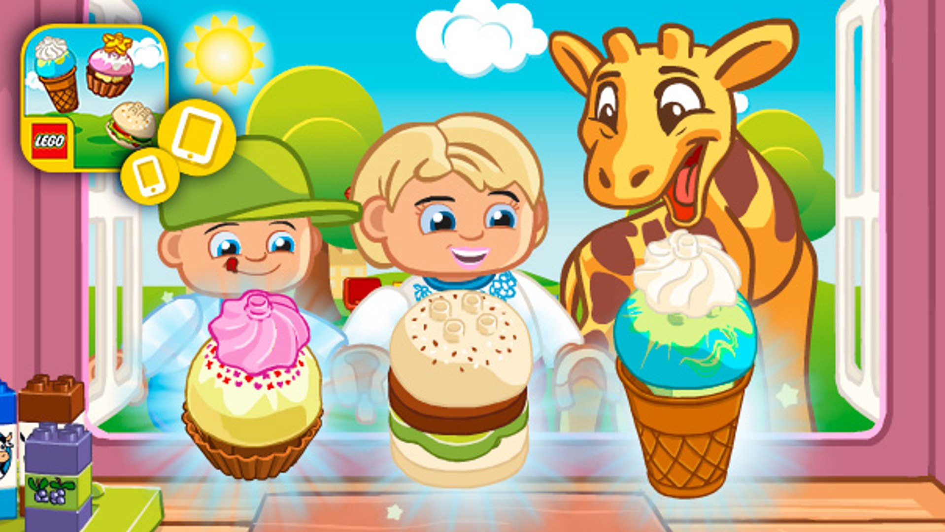 LEGO Duplo Ice Cream - Kids Activity App