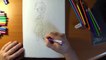 How to draw Rainbow Dash from my little pony equestria girls, SLOW real time