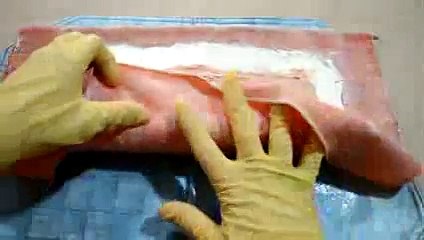 - Rollo de queso crema - Navidad - Baston de menta- Candy Cane