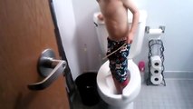 Kid Gets Caught Flushing Himself Down To The Ministry Of Magic