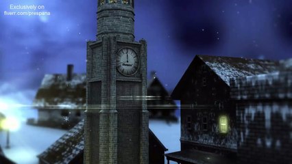 New Year Clock Countdown