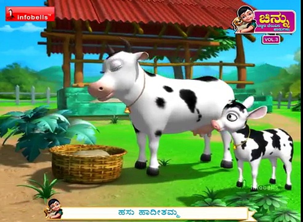 Thotake Hogu Timma - Kannada Rhymes 3D Animated-6eMbQUaEijI