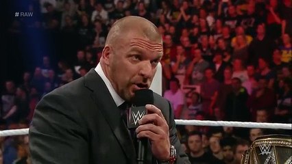 COO Triple H asks Roman Reigns to sell out Raw November 9 2015