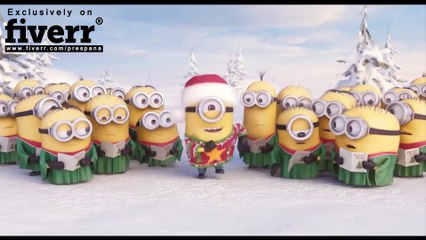 Minions Christmas Song Greeting Cards