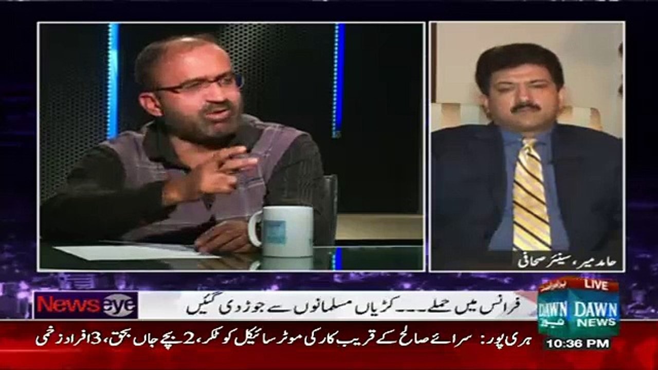 Hamid Mir Vs Umar Riaz
