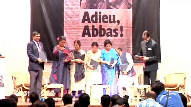 Amitabh Bachchan & Shabana Azmi Launch Illustrious Book Of Late KA Abbas
