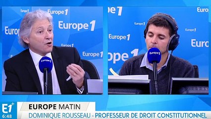 Rousseau : "Il faut adapter notre Constitution à la situation actuelle"
