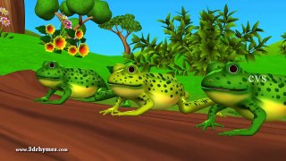 Five little Speckled Frogs - 3D Animation English Nursery rhyme for chlidren-hd62jx5iBX8