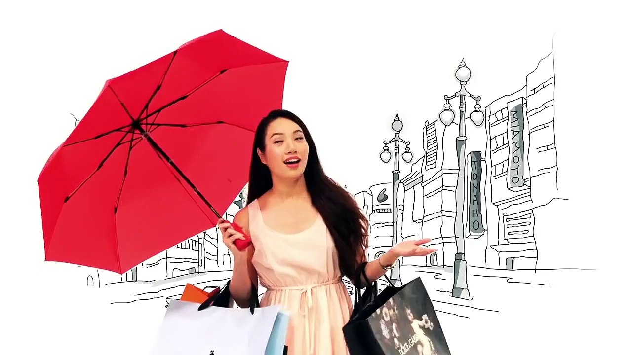 Demo: HAZ - The Worlds 1st Motorized Smart Umbrella
