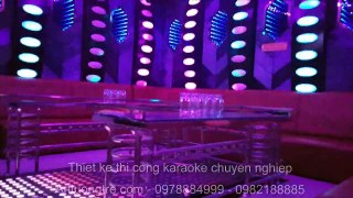 Antuongtre.com - Thiết kế phòng Karaoke đẹp - Nội thất Karaoke với ánh sáng đồng bộ theo nhạc