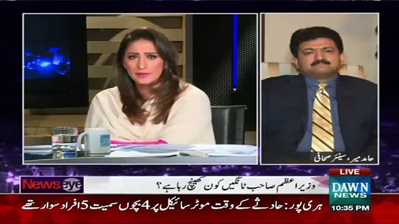 Maulana Abdul Aziz Ki Backing Kun Kar Raha Hai Hamid Mir Ka Jawab