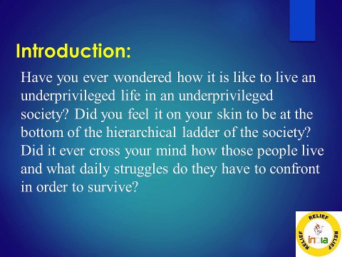 Relief India Trust – a hope for India!