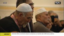 Prière pour la paix à la Grande Mosquée de Lyon