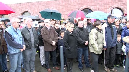 Hommage suite aux attentats de Paris 16/11/2015