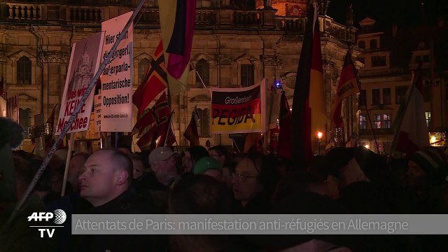 Pegida et les droites populistes durcissent le ton contre les réfugiés