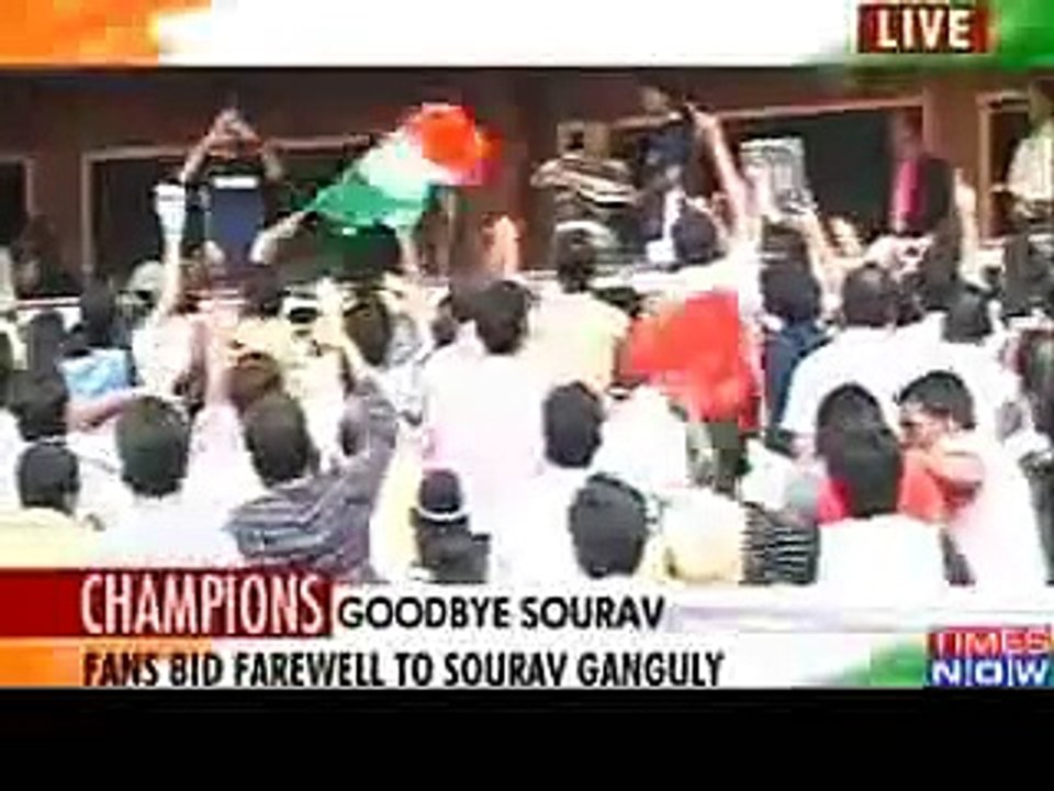 Sourav Ganguly Last Moment in the dressing room -