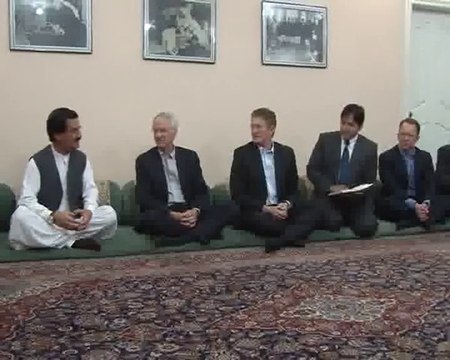 US Ambassador Meeting Nawab Ayaz And Pashton Tribal elders In quetta