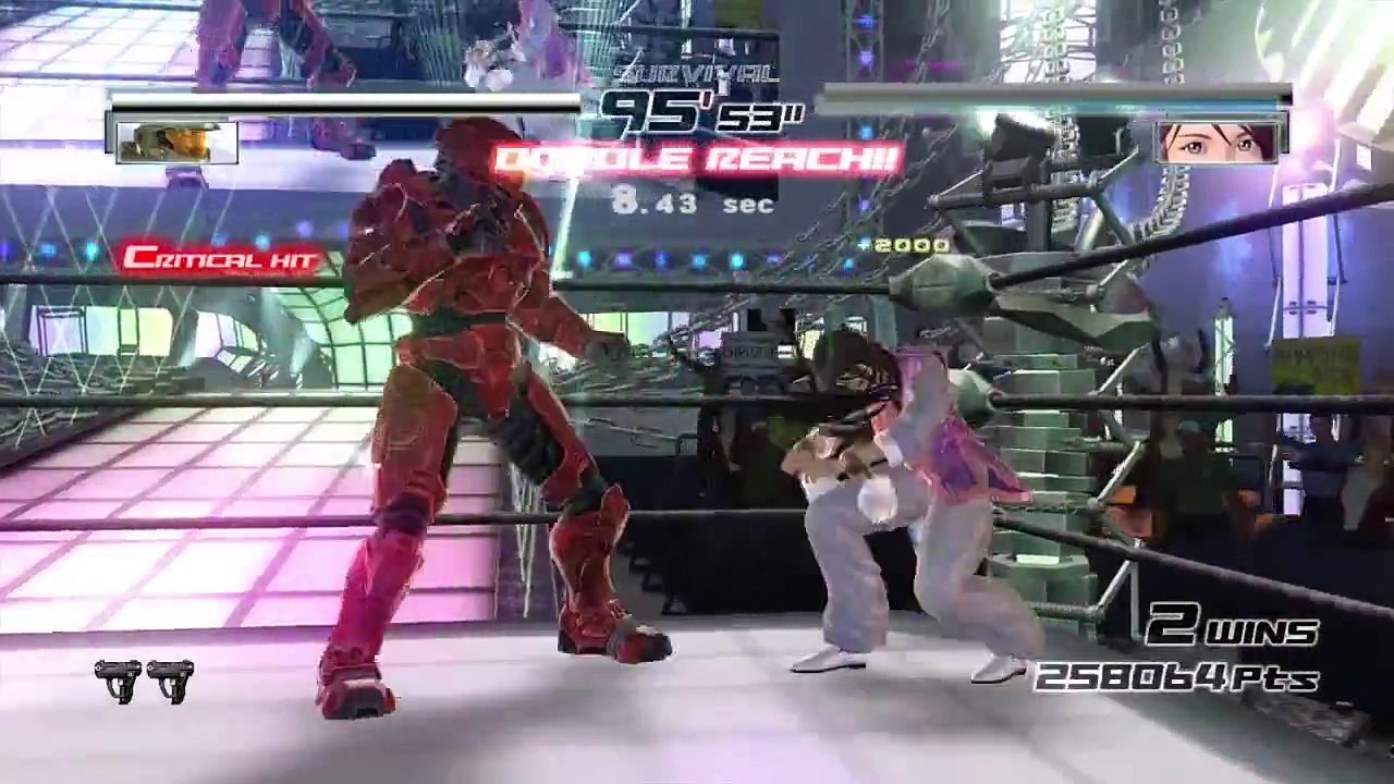 Dead or Alive fight / Dead or Alive Assault - Tag Team Survival Mode featuring Christie & Spartan-478 (DOA4)
