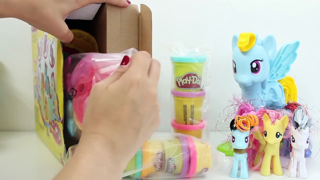 Play Doh My Little Pony MakeN Style Ponies MLP Playsets Play Dough Moldea y Estiliza tu P
