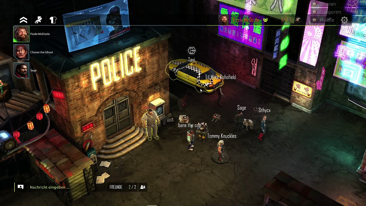 Shadowrun Chronicles Boston Lockdown Multiplayer Gameplay German #3