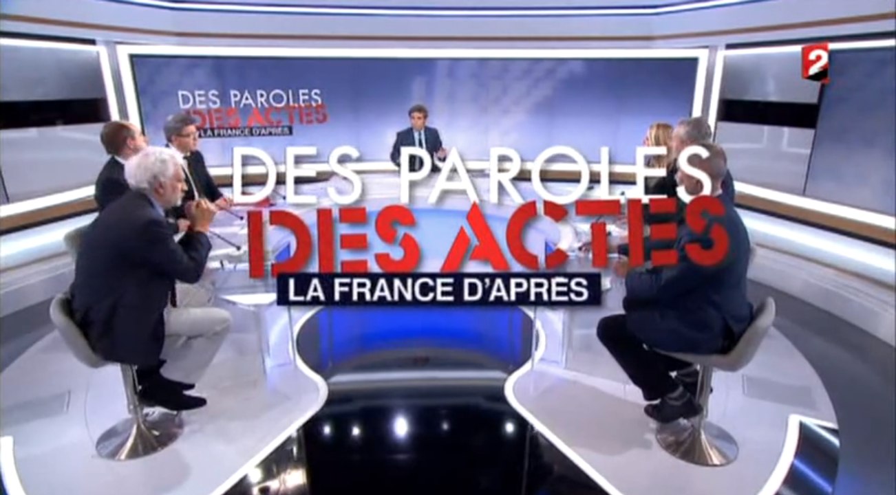 J.-L. Mélenchon à « Des paroles et des actes /#DPDA » sur France 2 le 16 novembre 2015
