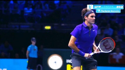 Federer vs Murray London SF 2012 (highlight) HD