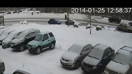 Авария из за пешехода Соблюдайте ПДД