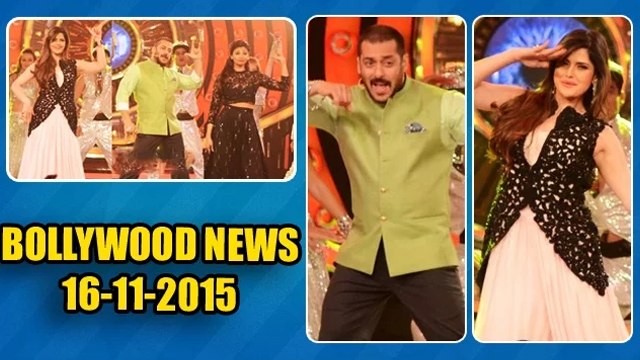 Salman Khan's Funny Dance With Zareen Khan & Daisy Shah | Bigg Boss 9 | 16th NOV 2015