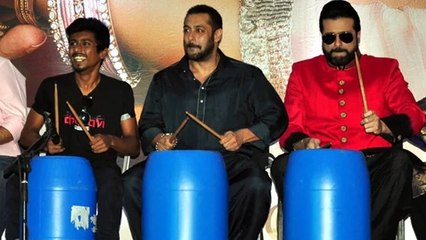 Salman Khan Plays DRUM With Dharavi Rocks Band