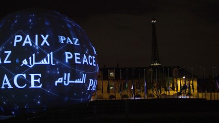 Les 70 ans de l'UNESCO, à Paris