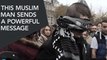 Hug me if you trust me, I'm told I'm a terrorist –Muslim man opens his arms to Parisians