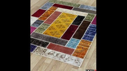 PATCHWORK EL DOKUMA HALI